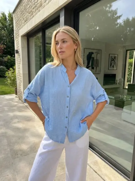 Blouse Texturée