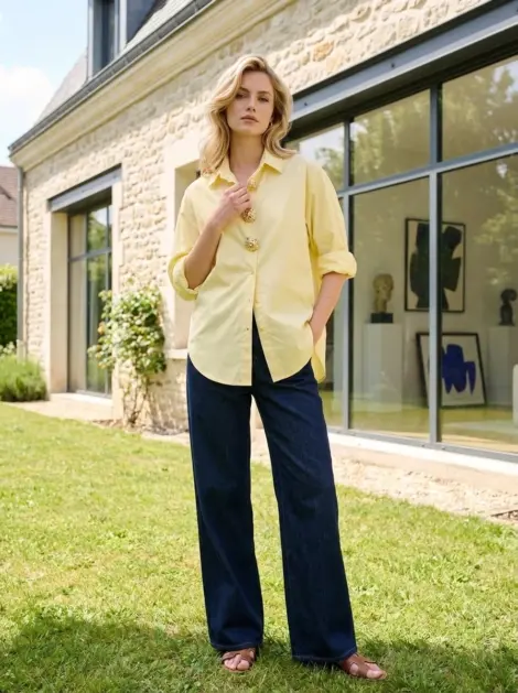 Chemise Oversize à Boutons