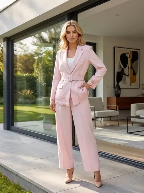 Ensemble tailleur décontracté pour femme