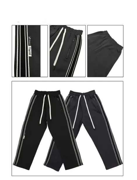 Pantalon jogging uni homme avec cordon de serrage, packaging: NOIR,GRIS:(2*S,2*M,2*L,2*XL,2*2XL-1*S,1*M,1*L,1*XL,1*2XL)