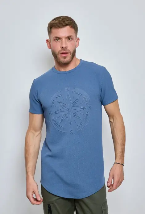 T-shirts uni manches courtes col rond boussol