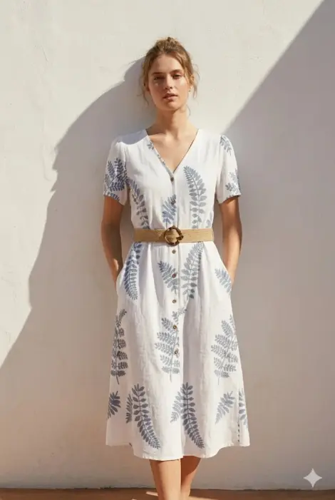 Robe d'Été Fleurie