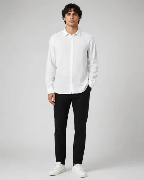 Chemise Blanche Fluide Chic