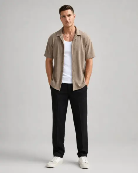 Chemise Camel Summer Flow