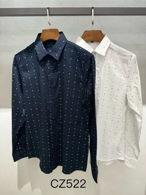 Chemise uni Homme avec motifs