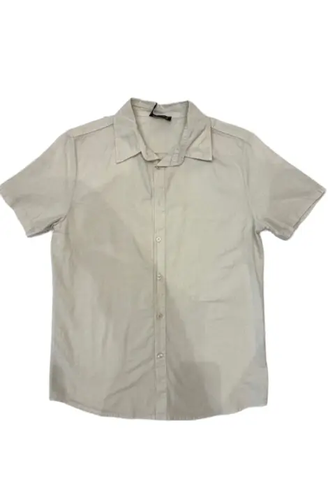 Chemise unie homme à manches courtes