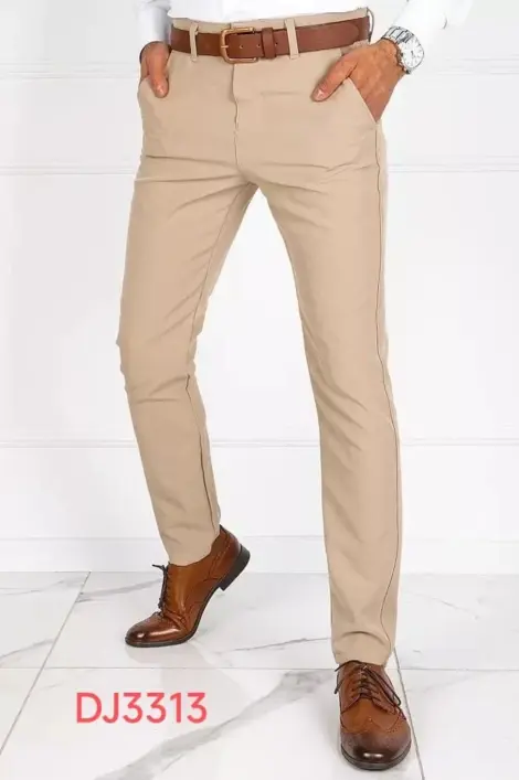 Chino Beige Essentiel Élégant
