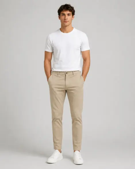 Chino Camel Slim Fit