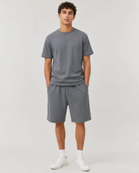 Ensemble Kaki Texturé Set