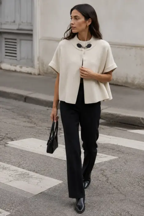 Gilet manches courtes