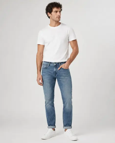 Jean Ajusté Bleu Clair