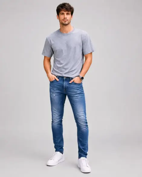 Jean Bleu Slim Casual