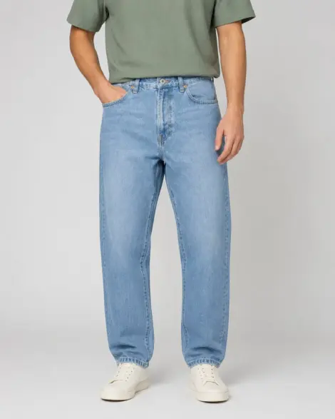 Jean Droit Bleu Clair