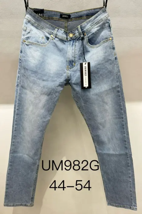 Jean homme effet délavé coupe slim