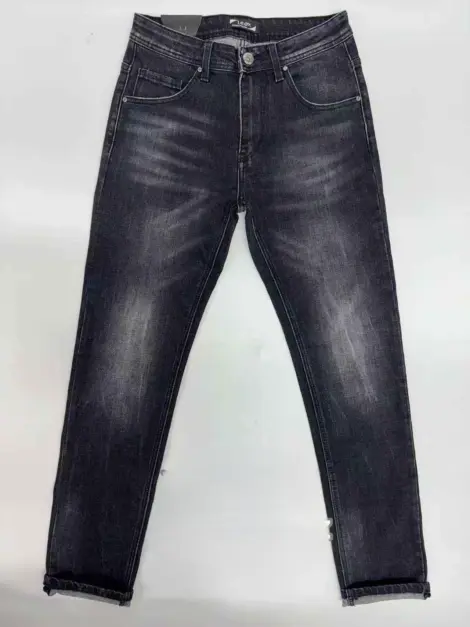 Jean homme simple noir REGULAR FIT