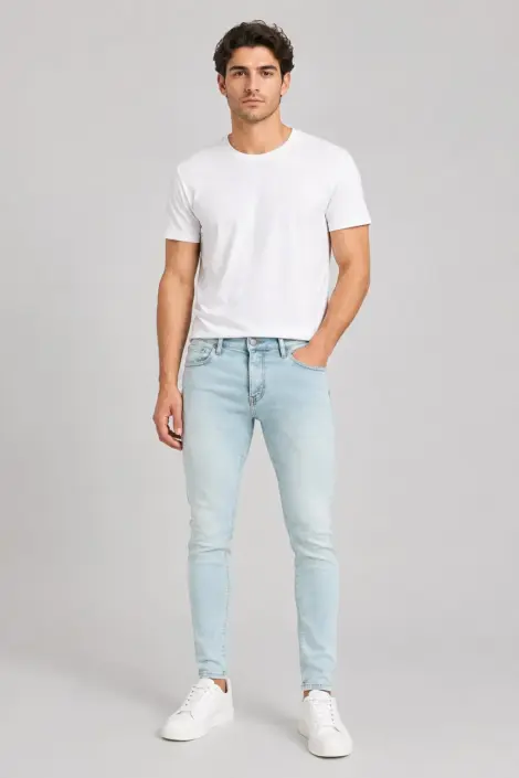 Jean Slim Bleu Clair Wash