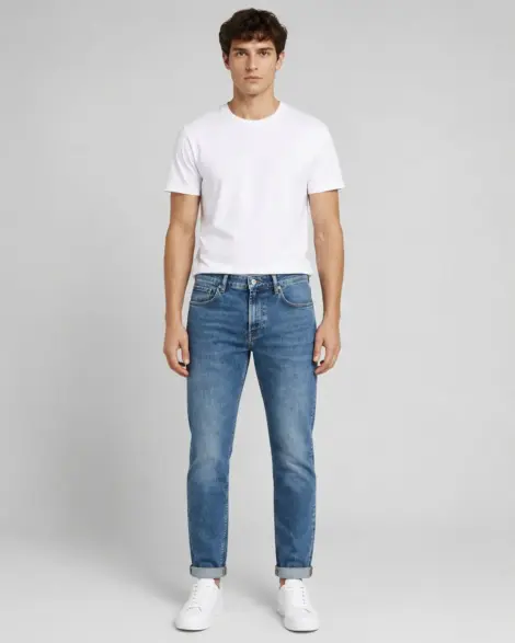 Jean Slim Bleu Light Wash