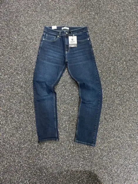 Jean uni homme bleu BAGGY FIT
