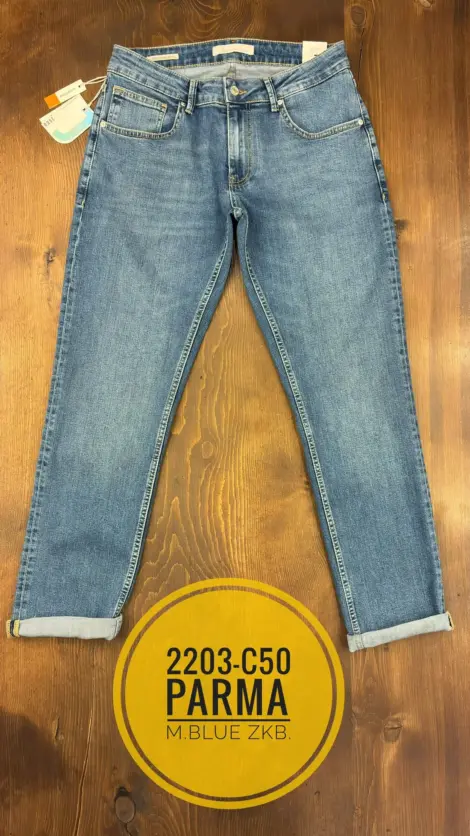 Jean uni homme bleu REGULAR FIT