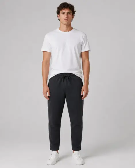 Jogger Ajusté Gris Foncé