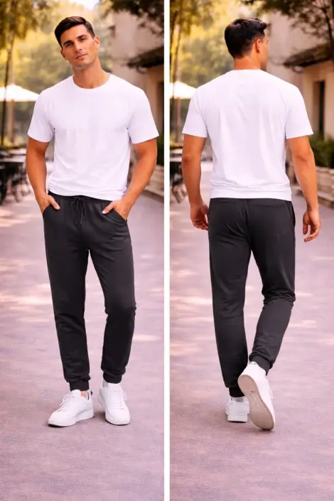 Jogging Gris Foncé Slim Comfort