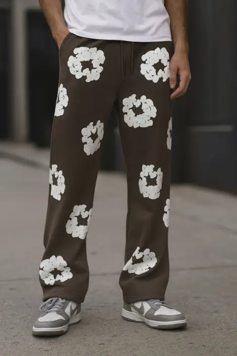 Jogging Homme Imprimé Graphique All-Over