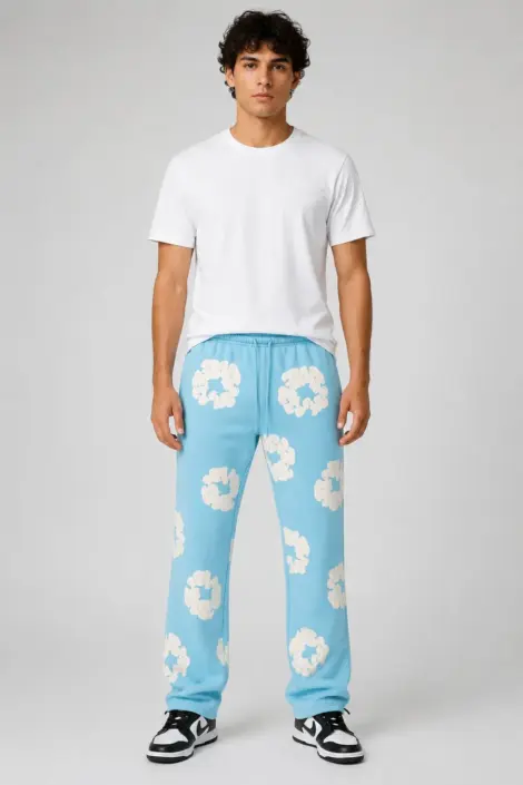 Jogging Turquoise Street Print
