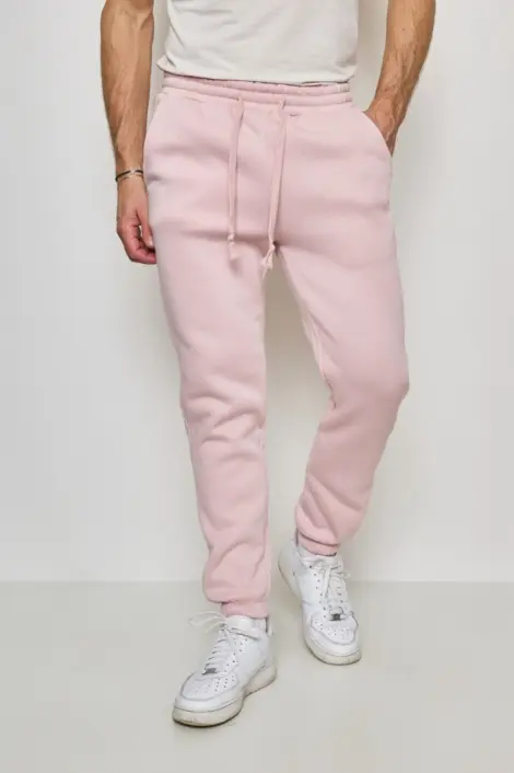 JOGGING UNI HOMME AVEC CORDON ET SERRAGE CHEVILLE