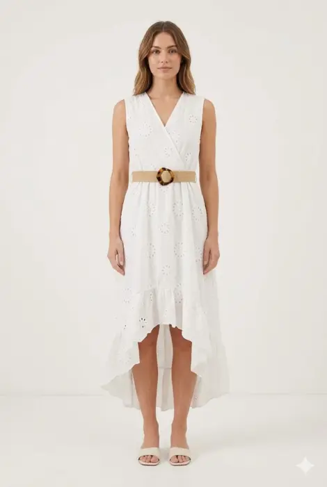 Robe broderie anglaise