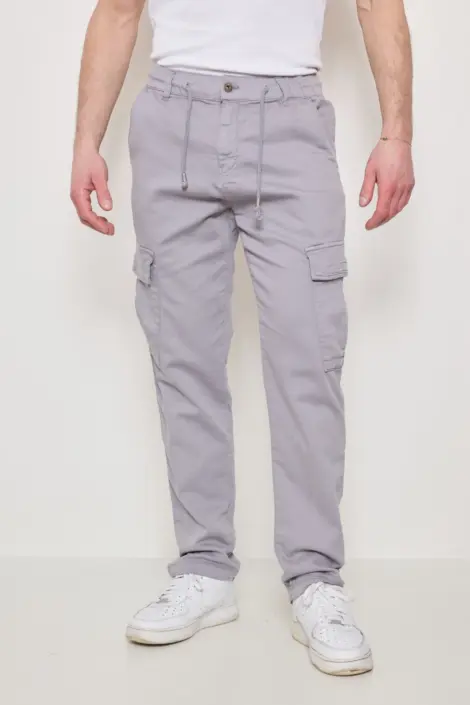 PANTALON CARGO HOMME AVEC CORDON DE SERRAGE