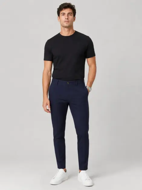 Pantalon Marine Slim Élégance