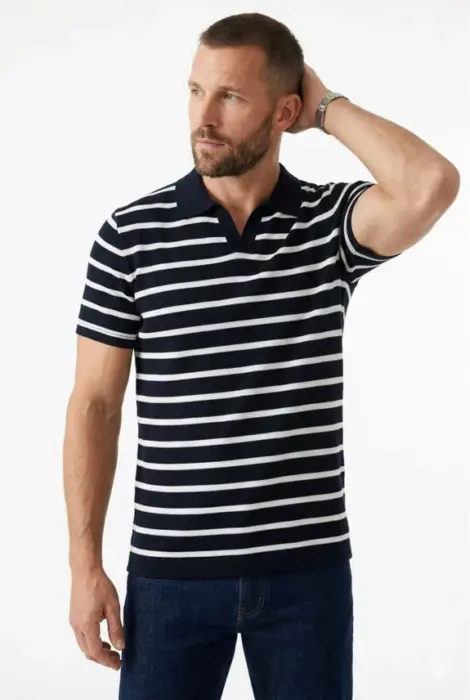 Polo homme à marinière