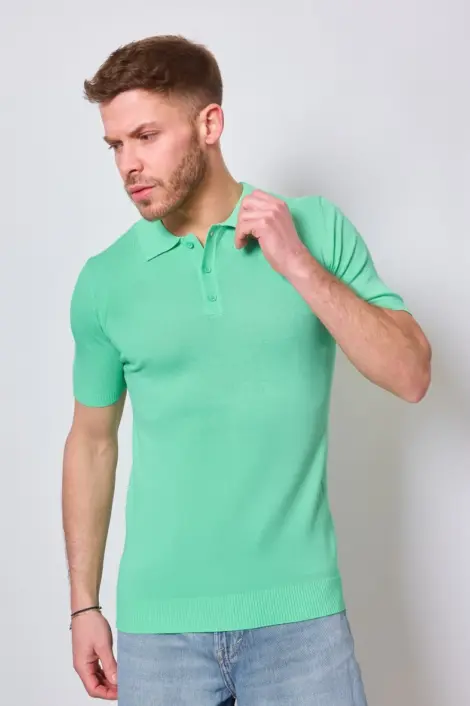 POLO MANCHES COURTES UNI HOMME