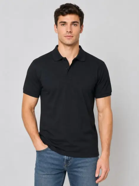 Polo Noir Classic Fit