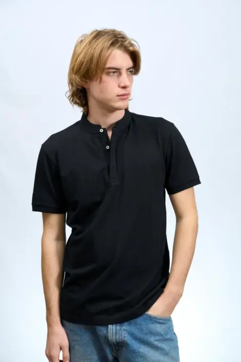 POLO UNI COL MAO HOMME