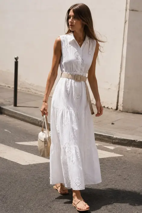 Robe sans manches