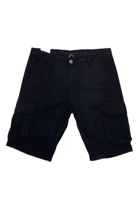 Short uni style cargo en coton homme