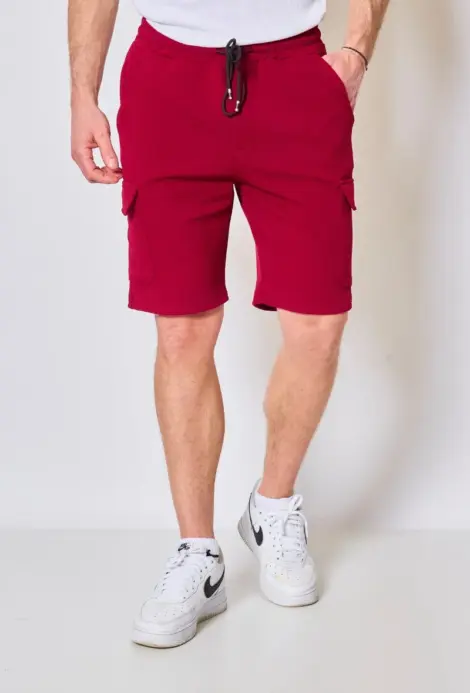 Shorts uni avec cordon de serrage