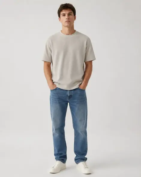T-shirt Beige Texture Relief