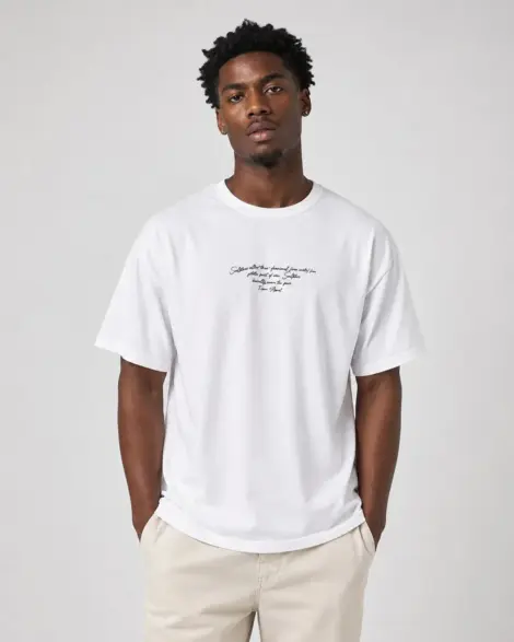 T-shirt Blanc Creative Thinking