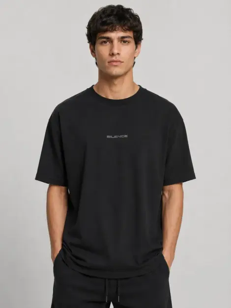 T-shirt Gris Silence Relief