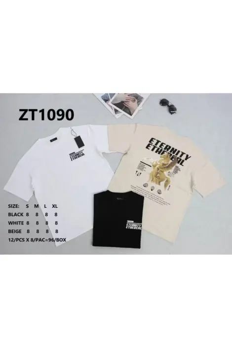 T-SHIRT HOMME COL ROND MANCHE COURTE