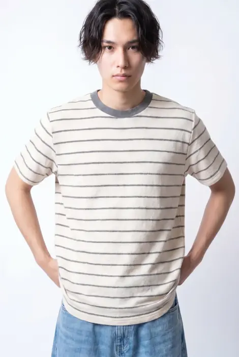 T-shirt homme marinière