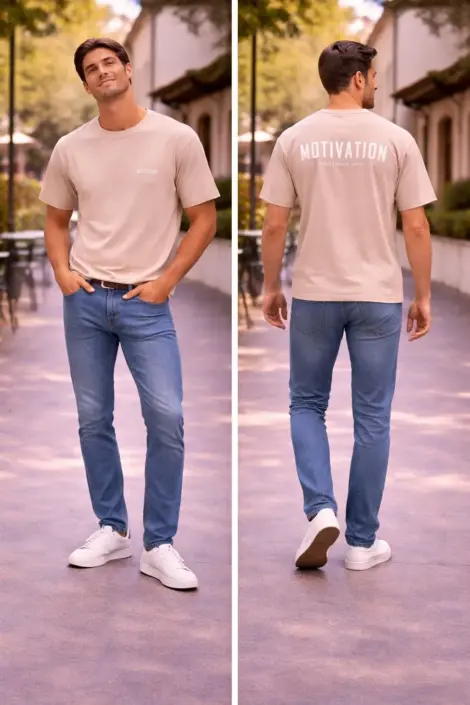 T-shirt Homme Relief Minimaliste
