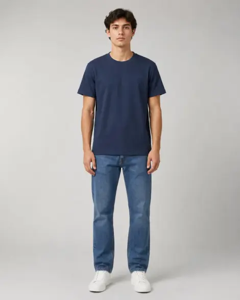T-shirt Marine Texture Minimal