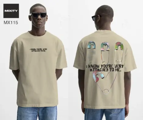 T-shirt MIXITY Dos Impact Streetwear