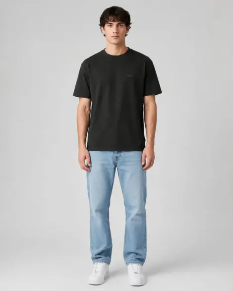 T-shirt Noir Minimal Essential