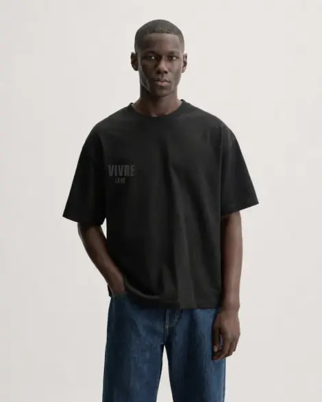 T-shirt Oversize Vivre la Vie