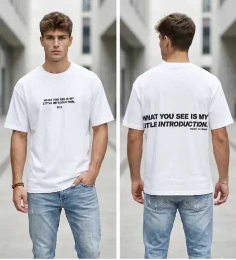 T-shirt Text Casual