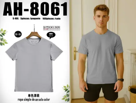 Tshirt uni homme à matière respirante très confortable pour l'été